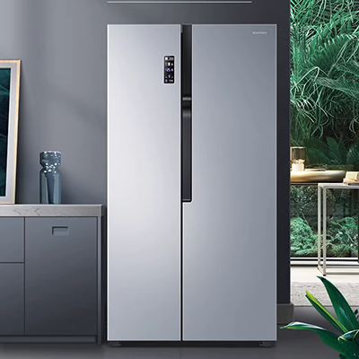 Rongsheng đôi cửa tủ lạnh nhỏ 138L tủ lạnh và đông lạnh mini ký túc xá văn phòng cho thuê phòng tiết kiệm năng lượng - Tủ lạnh