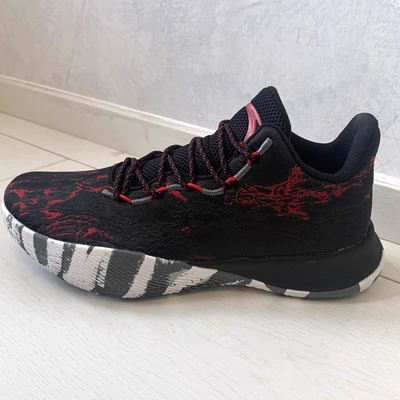 Giày bóng rổ Anta giày nam 2019 mùa thu mới Thompson KT giày cao cổ retro giày thể thao nam 11941621 - Giày bóng rổ