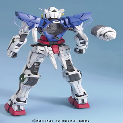 Bandai Gundam Lắp ráp mô hình MG 1/100 Can Angel Gundam EXIA Phiên bản thường xuyên 00 OO - Gundam / Mech Model / Robot / Transformers