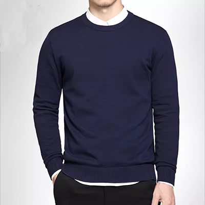 Giải phóng mặt bằng áo len cashmere cho nam cổ cao cỡ lớn áo len rộng áo thun giản dị chạm đáy áo len nam len - Áo len