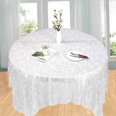 Khăn trải bàn dùng một lần hình chữ nhật hộ gia đình 100 tấm màng nhựa dày trong suốt - Các món ăn dùng một lần
