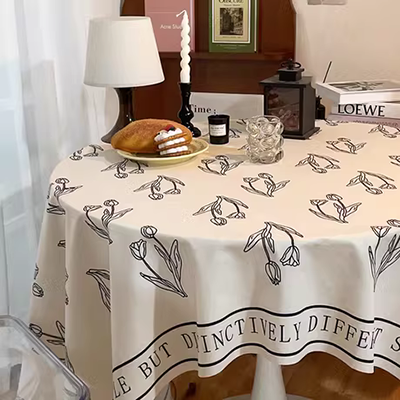 Phong cách châu âu hình chữ nhật bàn cà phê khăn trải bàn phòng khách cát bàn cà phê khăn trải bàn vải ren đơn giản và hiện đại - Khăn trải bàn