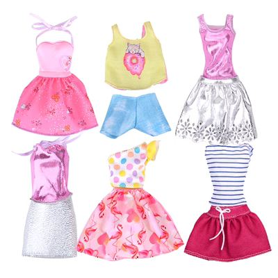 Barbie quần áo giày phụ kiện set tủ quần áo thời trang kết hợp cô gái công chúa búp bê phụ kiện đồ chơi GGG48 - Búp bê / Phụ kiện