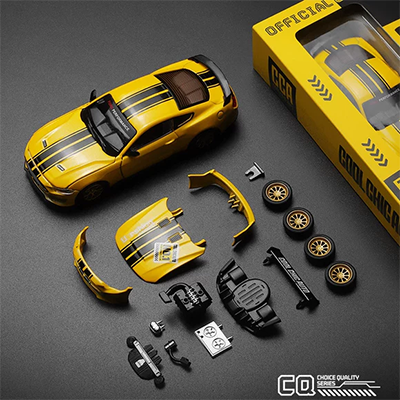 JK GTR35 xe thể thao hợp kim xe mô hình mô phỏng xe kim loại mô hình mở cửa cậu bé đồ chơi xe - Chế độ tĩnh