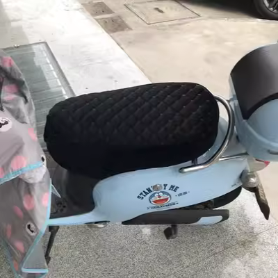 Ghế xe máy đệm ghế sửa đổi đệm ghế đệm pin phổ quát retro xe tay ga túi thở bàn đạp mở rộng - Đệm xe máy