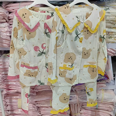 Huai Tai Mummy mùa xuân và mùa thu hai mảnh đặt phụ nữ mang thai giam cầm quần áo trước khi sinh và sau khi sinh điều dưỡng dịch vụ đồ ngủ phụ nữ 893901 - Giải trí mặc / Mum mặc