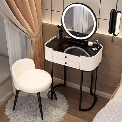 Bàn gương trang điểm gương bàn nhỏ quầy đôi sử dụng dễ thương bàn phòng ngủ khách sạn phong cách Trung Quốc Cửa hàng bách hóa nhỏ châu Âu - Thiết bị sân khấu