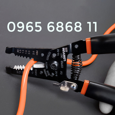 Kìm tuốt dây điện Longyun đa chức năng chuyên dụng cho thợ điện kìm điện trợ lực cắt dây điện