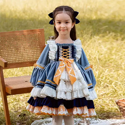 Mẫu cao cấp bé gái váy đầm công chúa trẻ em cao cấp 2020 sàn diễn mới Phong cách phương Tây phong cách Trung Quốc show diễn - Váy trẻ em