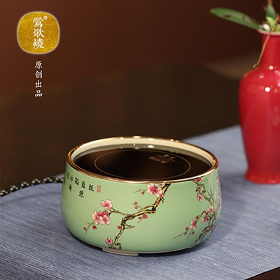 Nhật Bản mua Mingpinju Đài Loan Yingge đốt bếp điện bằng gốm đun nước gia đình câm bạc nồi nồi đất sét nồi nước sôi - Bếp điện