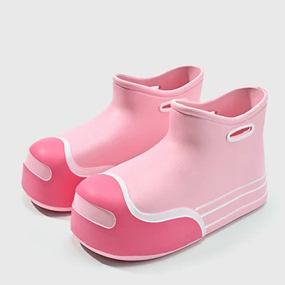 Thời trang Nhật Bản giày đi mưa của phụ nữ mùa hè không trơn trượt giày nước thấp giày nước ủng ngắn đi mưa xe hơi mua sắm giày nhà bếp giày cao su - Rainshoes