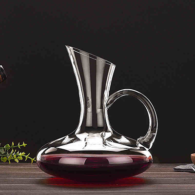 Châu Âu không chì thủy tinh rượu vang đỏ thủy tinh 6 gói decanter cốc giữ rượu vang thủy tinh thân bộ rượu vang thiết lập SD - Rượu vang