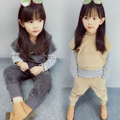 Quần áo trẻ em mùa xuân và mùa thu mẫu phù hợp với 2020 quần áo mùa xuân mới bé trai lớn phong cách nước ngoài trẻ em Hàn Quốc - Phù hợp với trẻ em