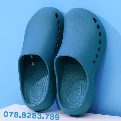 Giày phẫu thuật chống trượt dép đi trong phòng phẫu thuật nam và nữ giày bảo hộ y tế phòng chăm sóc đặc biệt giày làm việc đặc biệt giày có lỗ thoáng khí