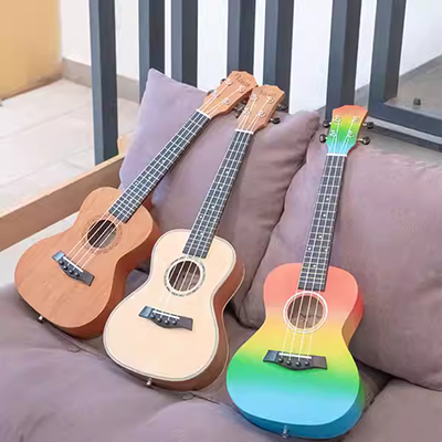 Bắt đầu ukulele ukulele23 inch cho người mới bắt đầu veneer người lớn học sinh nhạc cụ nam và nữ guitar nhỏ - Nhạc cụ phương Tây