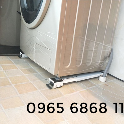 Kệ máy giặt chống rung thay đổi độ cao tùy ý chân máy giặt có bánh xe di động