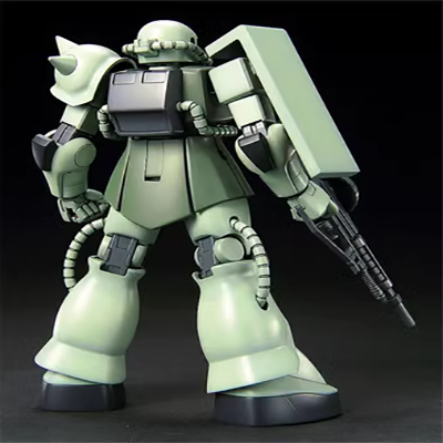 Mô hình lắp ráp Bandai HG HGUC 040 1/144 MS-06 Zaku loại sản xuất hàng loạt Lv Zaku II - Gundam / Mech Model / Robot / Transformers