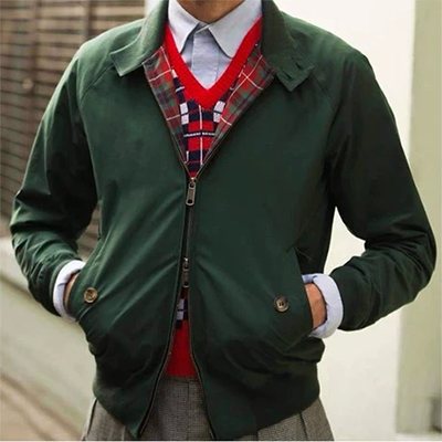 Mùa đông học sinh trung học cơ sở áo khoác đệm bông nam trung niên thanh niên phong cách hàn quốc đẹp trai ấm áp áo khoác đệm lót - Bông