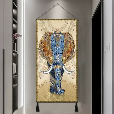 Hoàng hôn phong cảnh treo vải trong gió trang trí phòng ngủ nền đầu giường vải tường cho thuê phòng tân trang phòng khách bức tranh thảm trang trí - Tapestry
