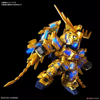 Mô hình lắp ráp Bandai SDCS 07 BB Warrior Unicorn số 3 Phoenix NT - Gundam / Mech Model / Robot / Transformers