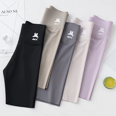 Quần legging bé gái mùa hè quần tất mỏng bé gái cotton 1-3-5 tuổi trẻ em quần cắt mông lớn - Xà cạp