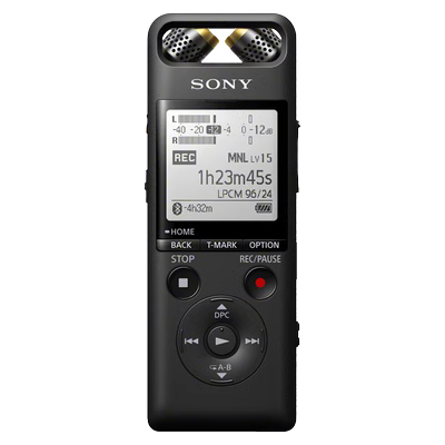 Máy ghi âm SONY Sony pcm-a10 chuyên nghiệp giảm tiếng ồn HD cuộc họp kinh doanh máy nghe nhạc lossless Guitar Walkman chơi lớp sinh viên điều khiển từ xa ghi âm công suất lớn - Trình phát TV thông minh