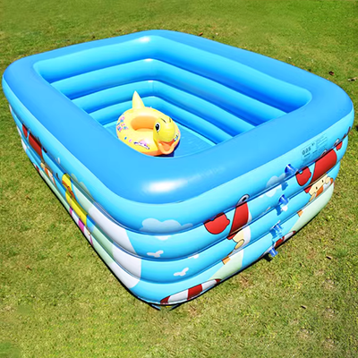 Bể bơi em bé dày trẻ sơ sinh trẻ sơ sinh trẻ em bồn tắm bơm hơi trong nhà em bé đứng xô nhà - Bể bơi / trò chơi Paddle