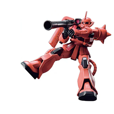 Bandai Mô hình Gundam chính hãng HG 1/144 GTO Zaku 2 Chara Red Red Zah Red Comet - Gundam / Mech Model / Robot / Transformers